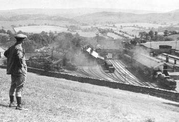 Kirkby Stephen East from the site of 'Croglam Castle'. Photo taken about 1930.